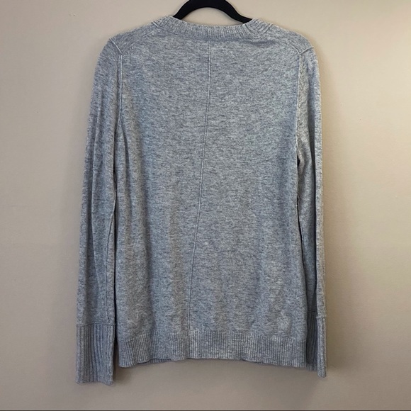 Banana Republic grey wool button-up cardigan - Picture 3 of 3